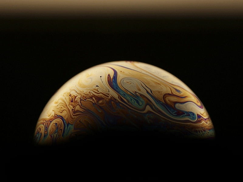 soap bubble, bubble, planet, abstract, HD wallpaper