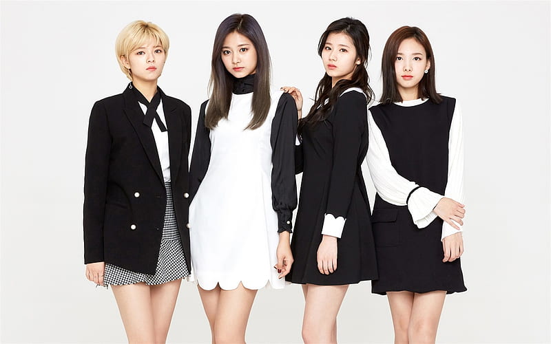 Twice, South Korean music group, South Korean singers, Nayeon, Sana, Tzuyu, Jungyeon, HD wallpaper