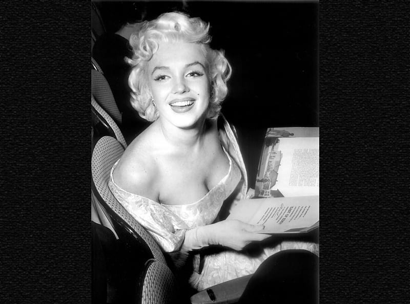 Marilyn Monroe47, bus stop, Marilyn Monroe, some like it hot, asphalt jungle, HD wallpaper