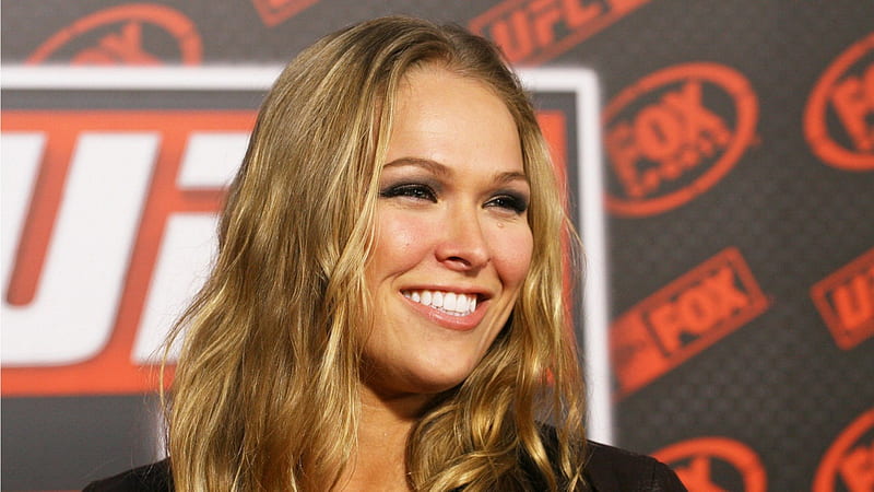 Ronda Rousey, UFC, athlete, smiling, MMA, blondes, HD wallpaper
