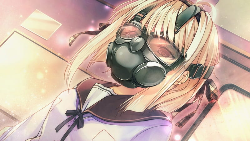 Anime Girl Gas Mask Wallpapers - Wallpaper Cave