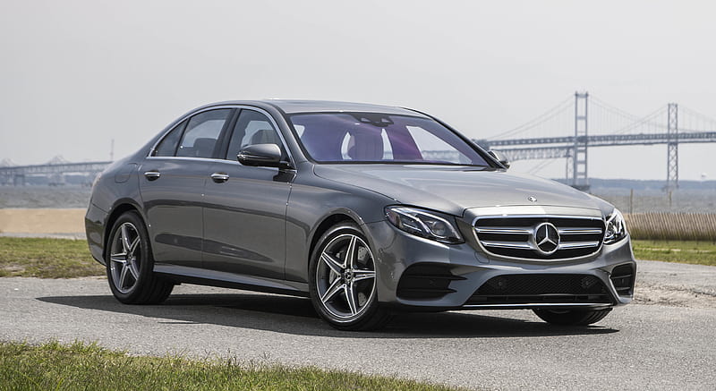 2019 Mercedes-Benz E450 4MATIC E-Class Sedan (US-Spec) - Front Three ...