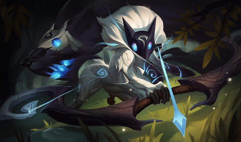 Video Game, League Of Legends, Kindred (League of Legends), HD wallpaper