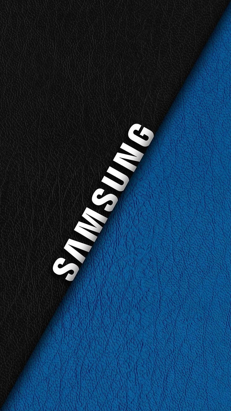 Best Samsung Galaxy, Black And Blue, samsung, HD phone wallpaper