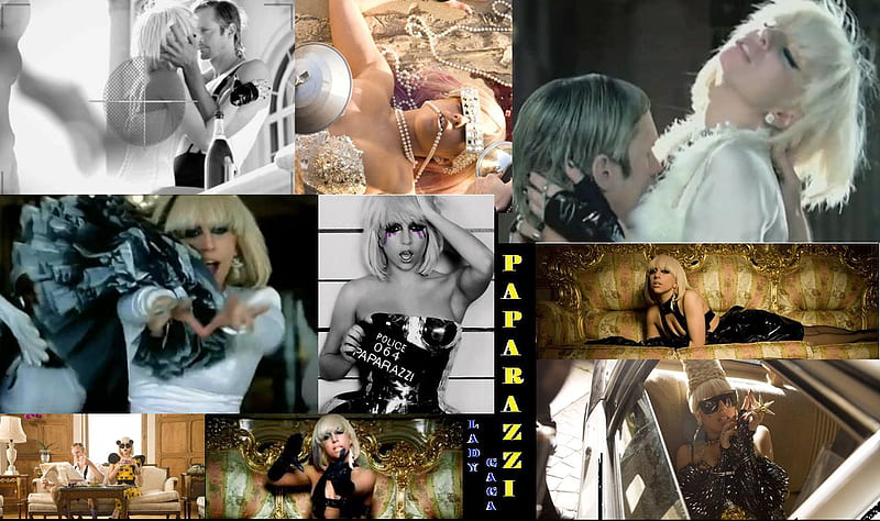 Lady Gaga Paparazzi, paparazzi, lady gaga, pop, gaga, lady, singer, HD wallpaper