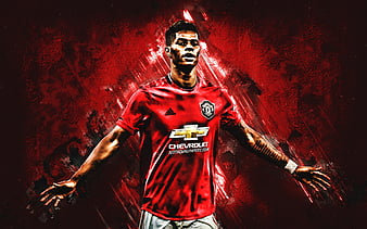 Marcus Rashford, Manchester United FC, English football player, striker ...