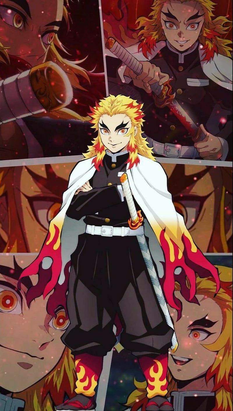 Kyojuro Rengoku Flame Hashira Kimetsu No Yaiba Demon - vrogue.co