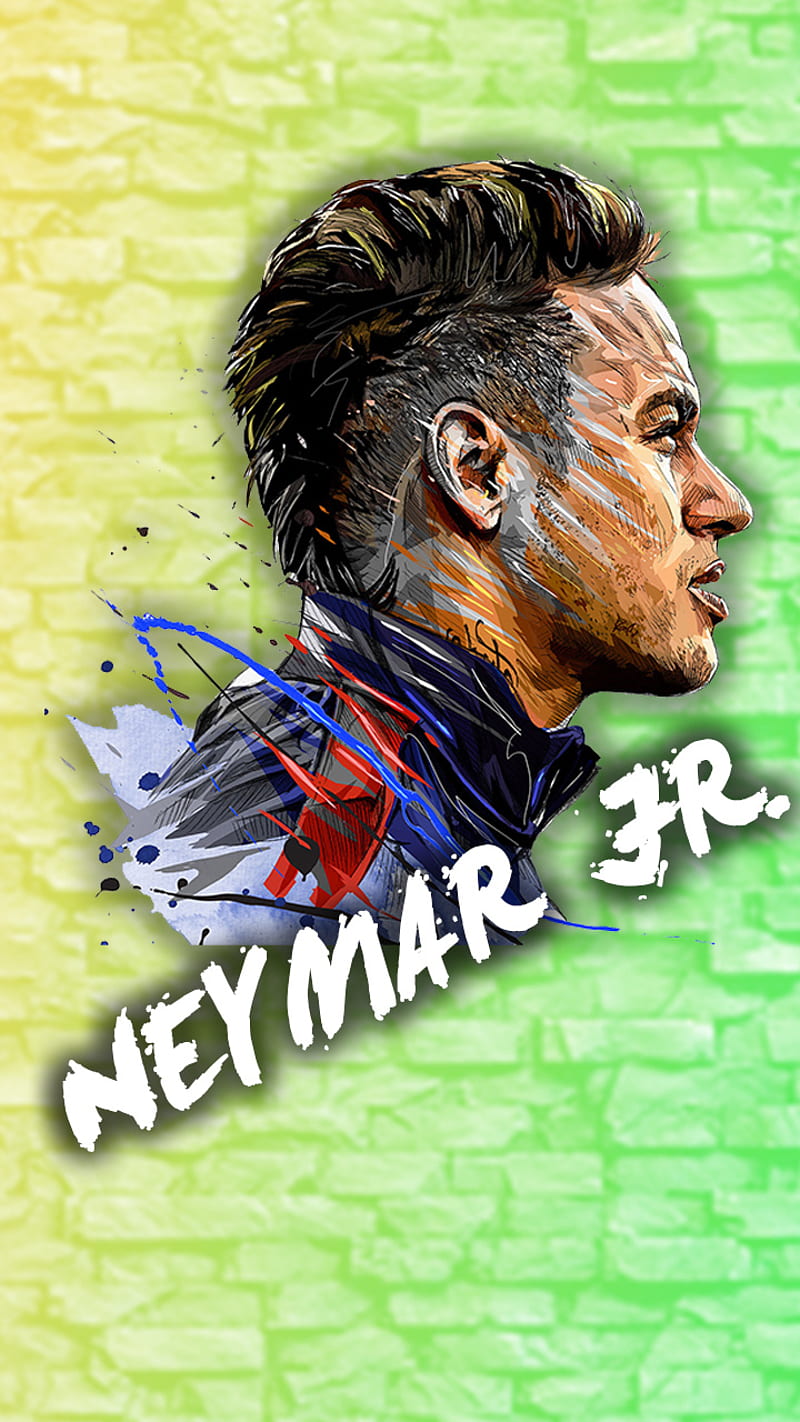 SIGNOOGLE Football Player Neymar Jr 3d Printed Stickers Posters Large For  Wall Bedroom Sports Room Or Any Other Suitable Place Multi Colored 30.50 x  45.50 Cm Pack Of 2 : Amazon.in: Home & Kitchen