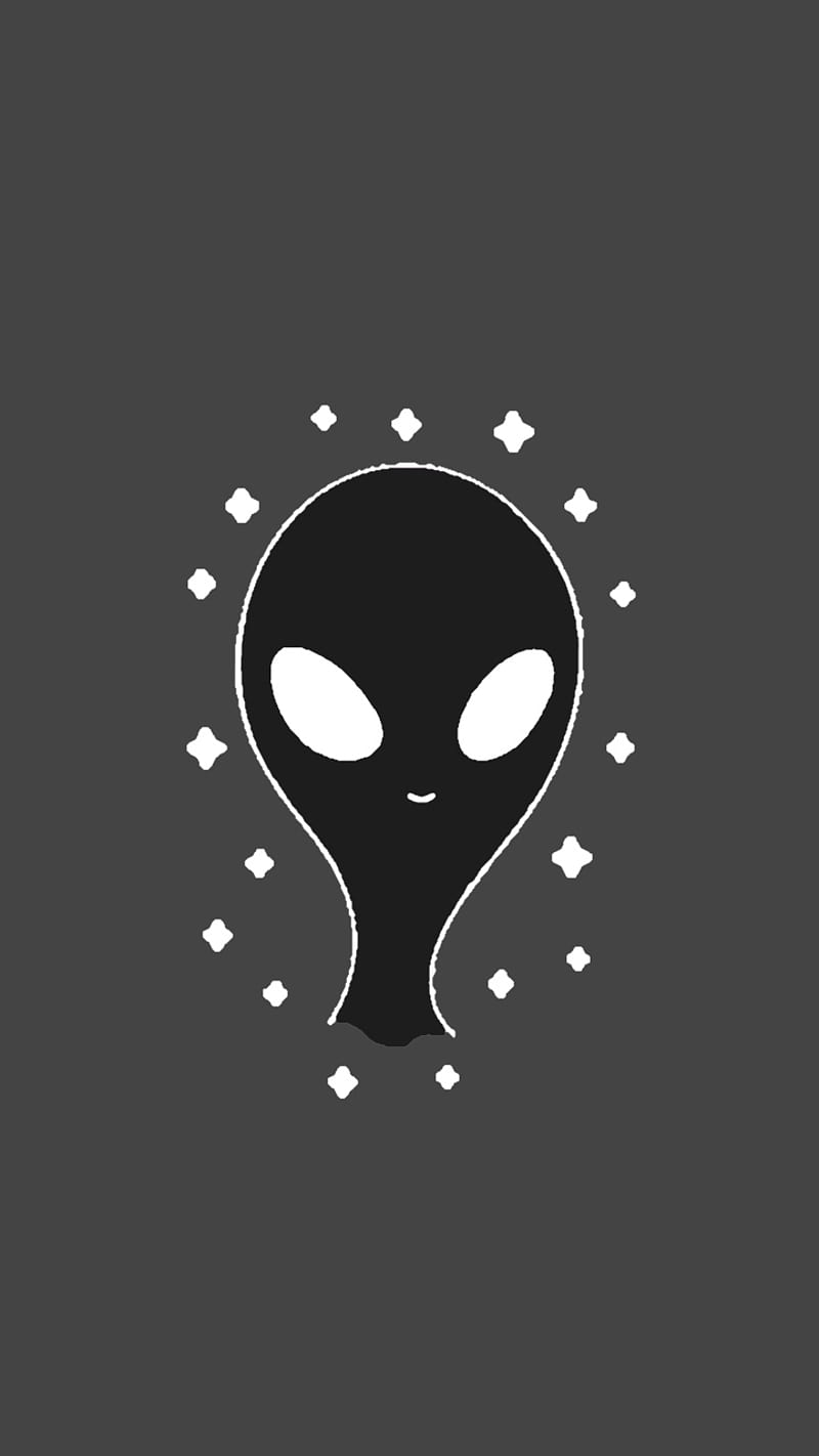 Alien Black, alienigena, area 51, et, extraterrestre, meme, nasa, star, stars, HD phone wallpaper