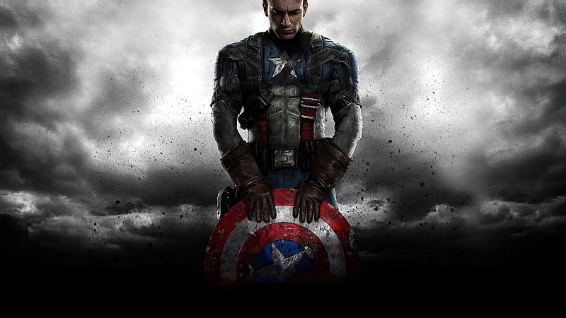 Captain America, Captain America: The First Avenger, Chris Evans, Steve Rogers, HD wallpaper