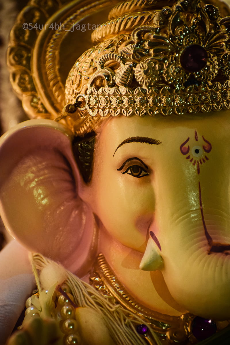 Lord Ganesha, bappa, gods, HD phone wallpaper | Peakpx