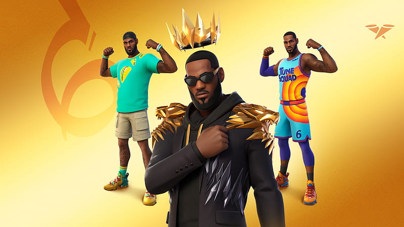 King LeBron James Fortnite Fortnite, HD wallpaper