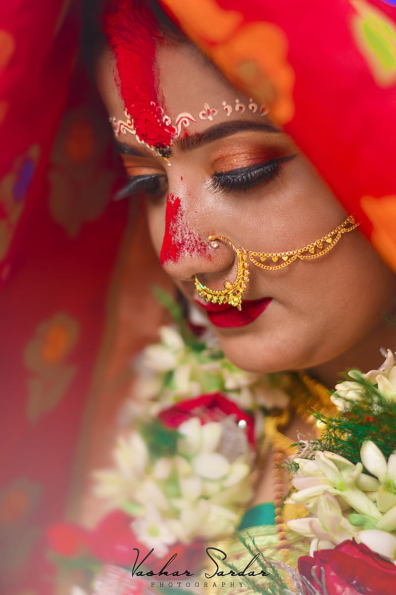 Sindoor , bengali wedding, wedding, wedding story, HD phone wallpaper