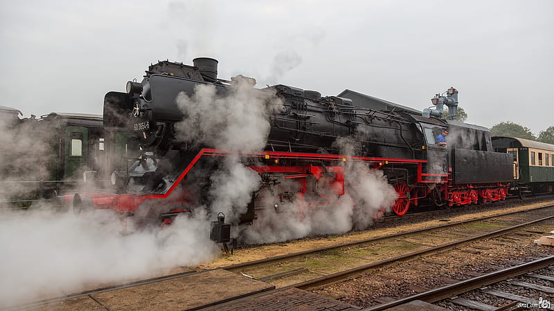 Dutch Steam Train - VSM, Train, Dutch, Locomotive, VSM, Steam, HD wallpaper