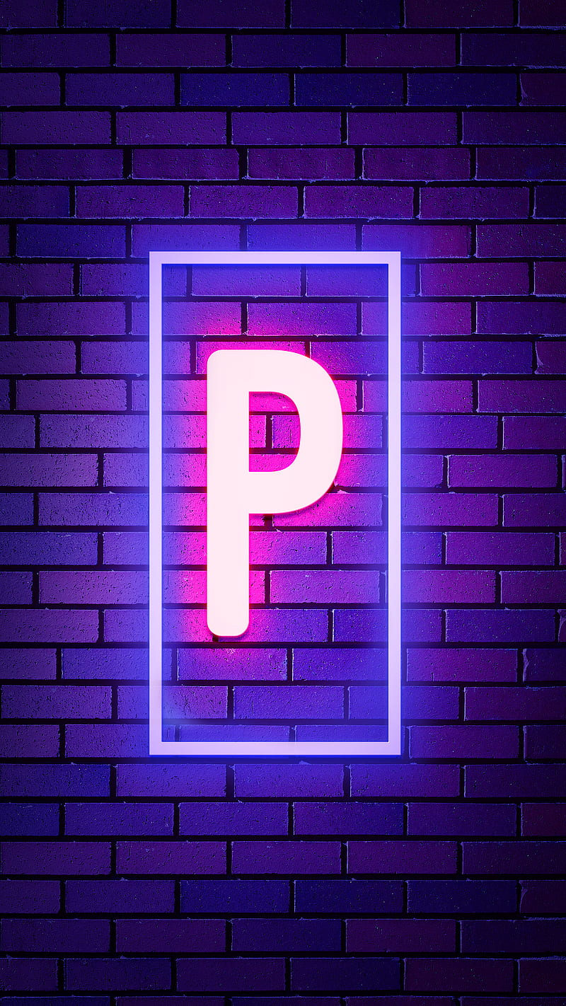 Neon P, Neon Light, P, P Alphabet, P Neon, HD phone wallpaper | Peakpx
