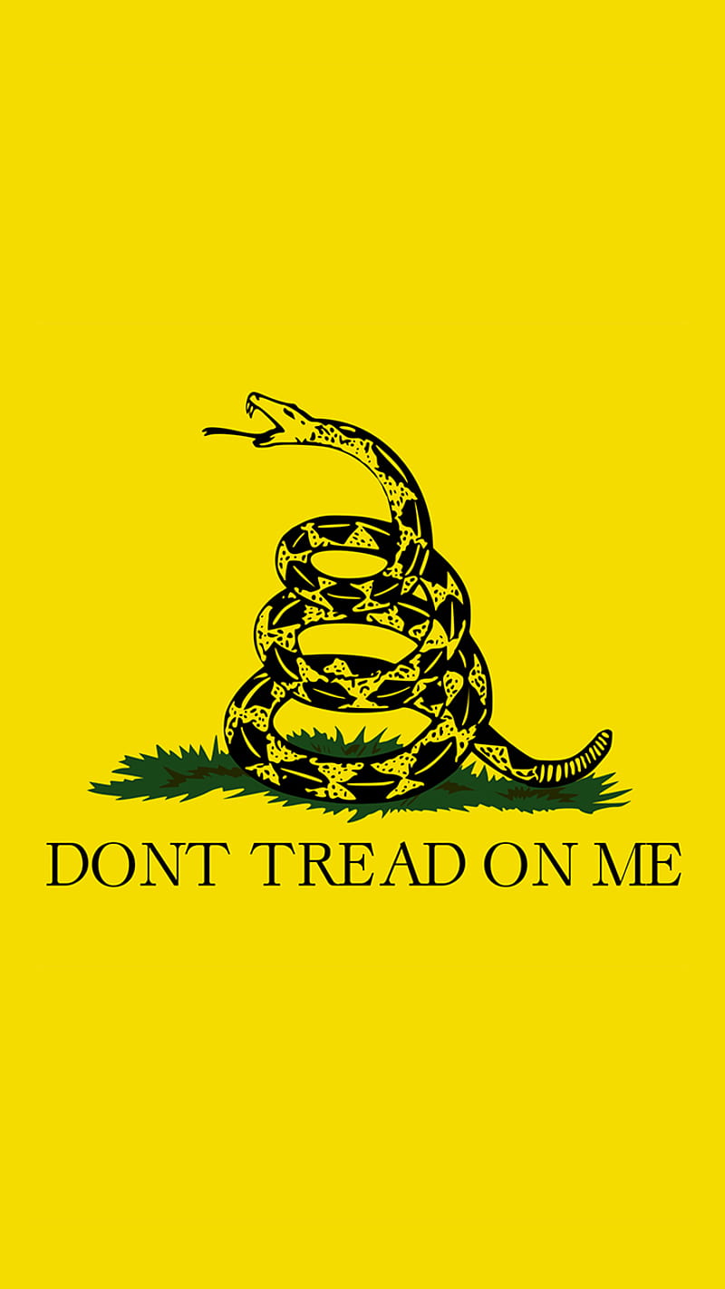 Gadsen Flag, 1776, american, dont, libertarian, liberty, me, on, patriot, patriotic, politics, right, tread, HD phone wallpaper