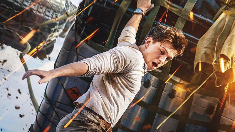 Uncharted, Nathan Drake , Tom Holland, HD wallpaper