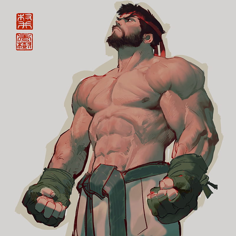 Street Fighter, Ryu (Street Fighter), fan art, Video Game Warriors, video games, video game art, HD phone wallpaper