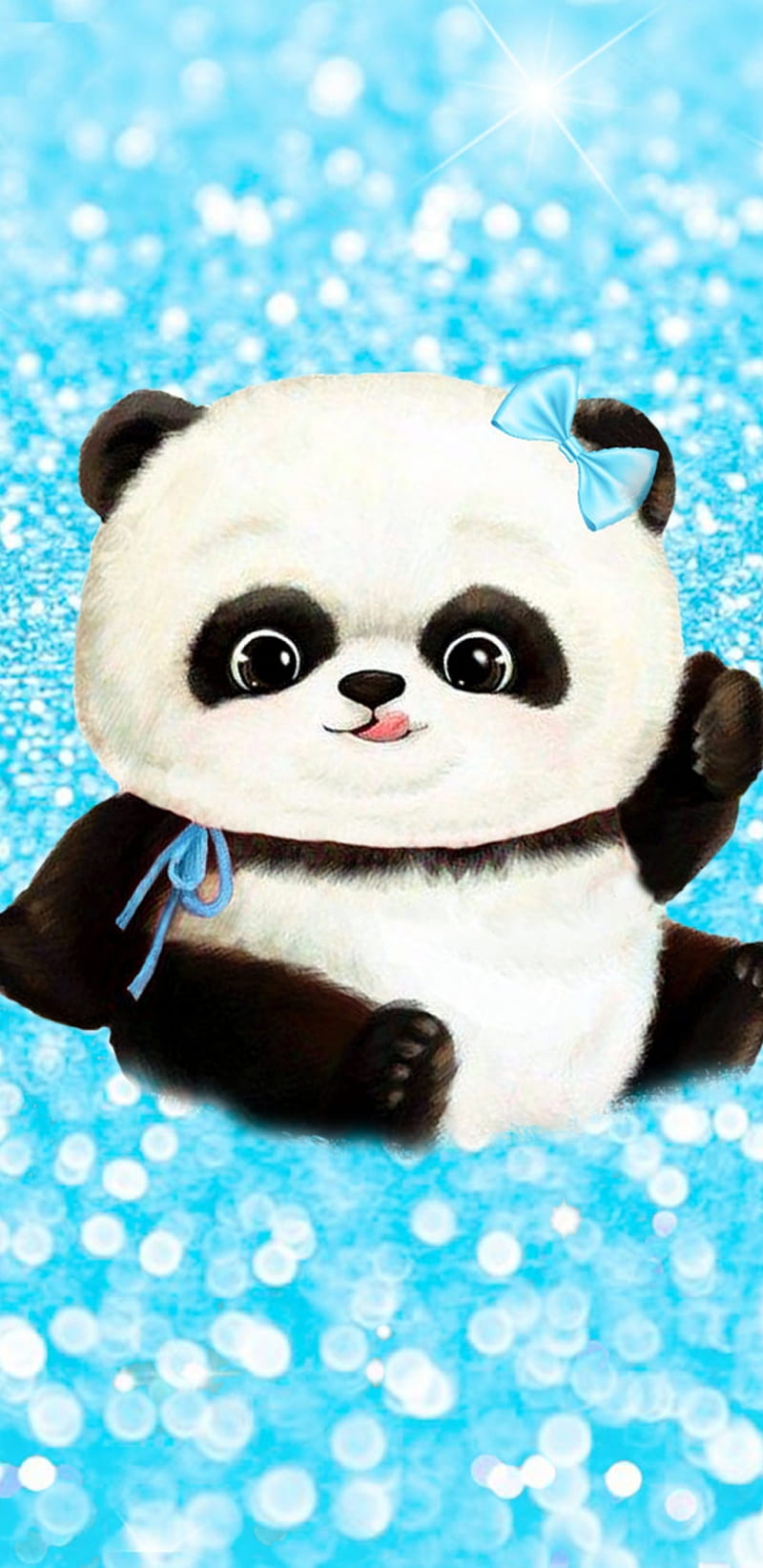 Girly cute panda HD wallpapers  Pxfuel