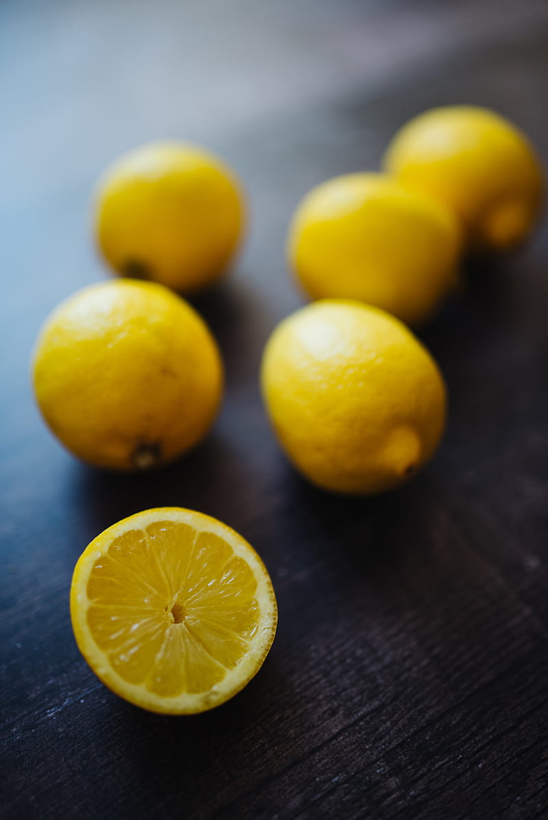 lemons, citrus, fruit, yellow, fresh, HD phone wallpaper