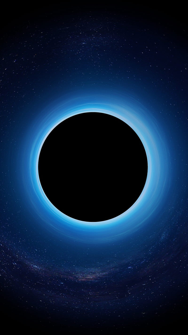 Space Blue Ring, circle, galaxy, light, universe, , stars, solar, HD phone  wallpaper | Peakpx