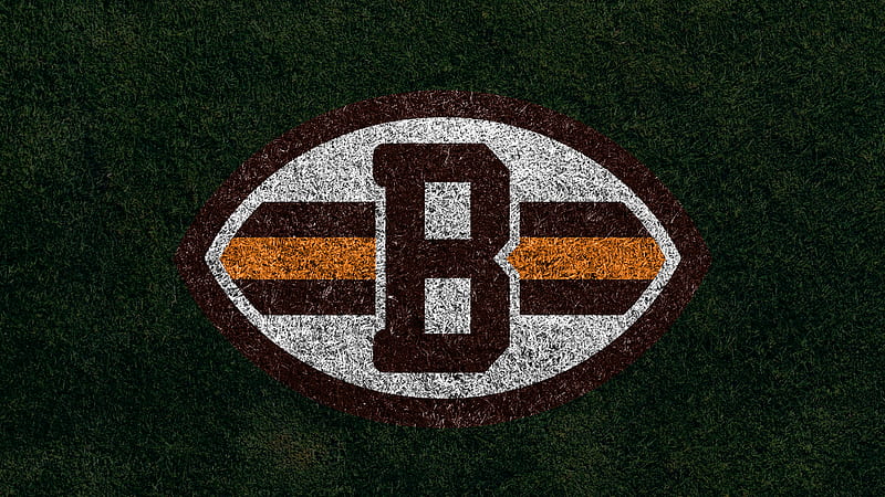 Cleveland Browns American Football Emblem Logo NFL Cleveland Browns, HD wallpaper