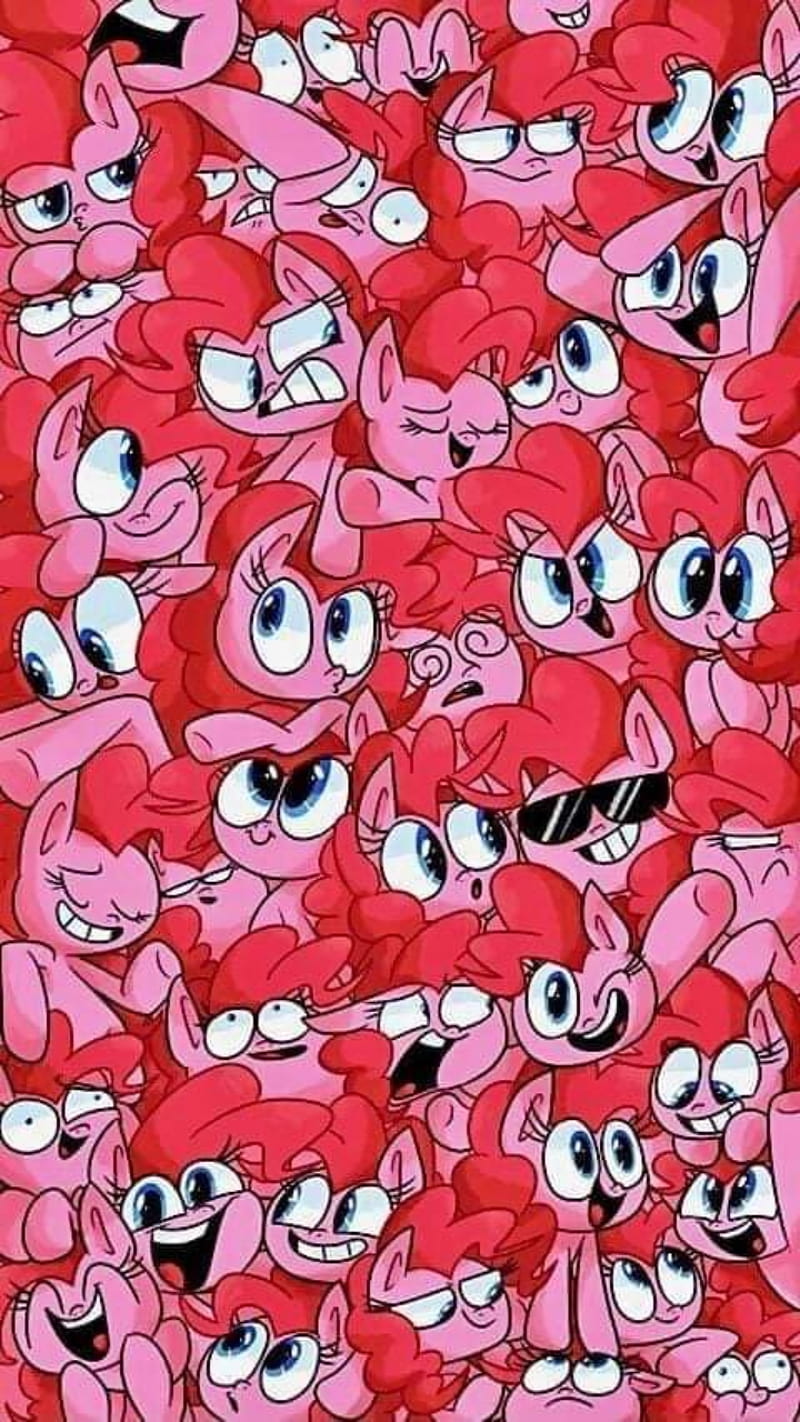 Pinkie Pie, my little pony, too many pinkies, HD phone wallpaper