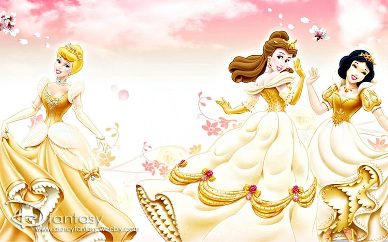 Download Cartoon Disney Princess Belle Wallpaper | Wallpapers.com