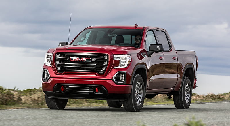 2019 GMC Sierra AT4 - Front Three-Quarter, car, HD wallpaper | Peakpx