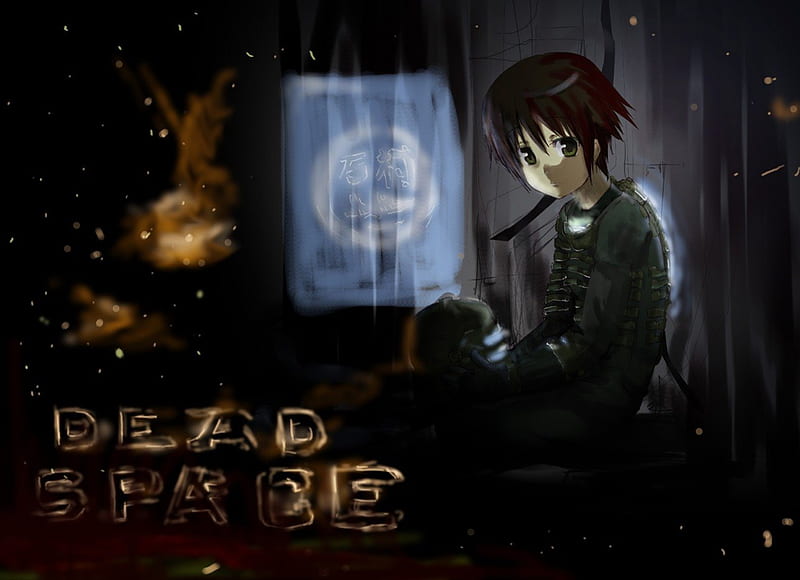415466 Dead Space, anime, futuristic, blue eyes, white hair, armor - Rare  Gallery HD Wallpapers