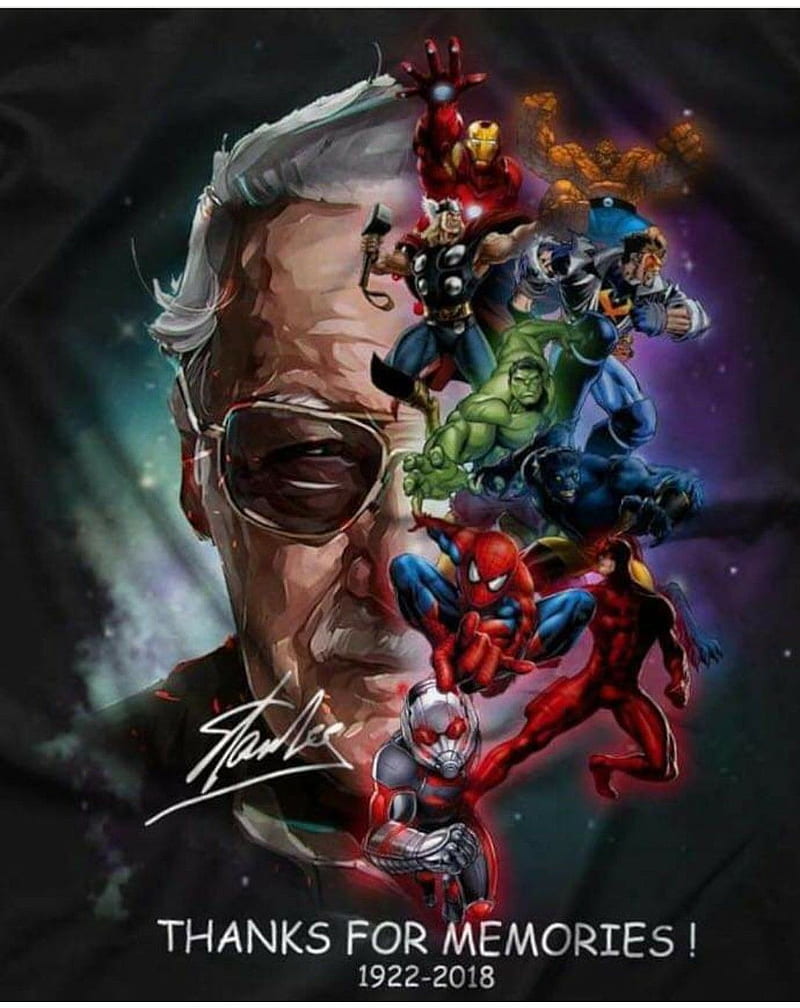 Stan Lee Marvel Tribute HD phone wallpaper | Pxfuel