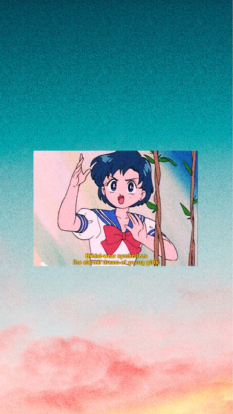 Sailor mercury wallpaper aesthetic | sailor moon aesthetic wallpaper | |  Sailor moon wallpaper, Sailor moon fan art, Sailor mercury