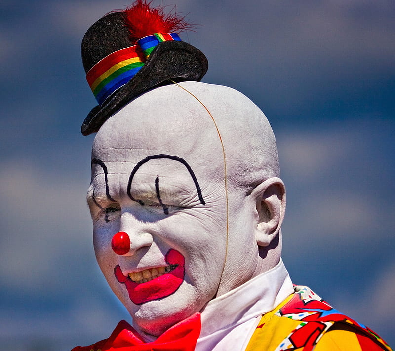 Clown 2, art, clown, comedy, funny, horror, scary, HD wallpaper