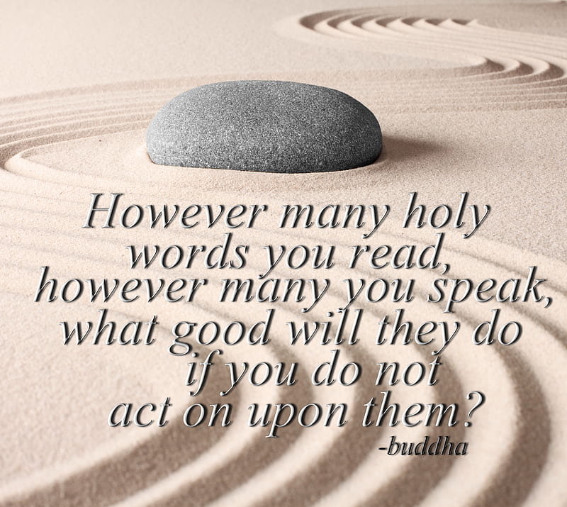 Holy Words, buddha, quote, saying, speak, think, wisdom, HD wallpaper