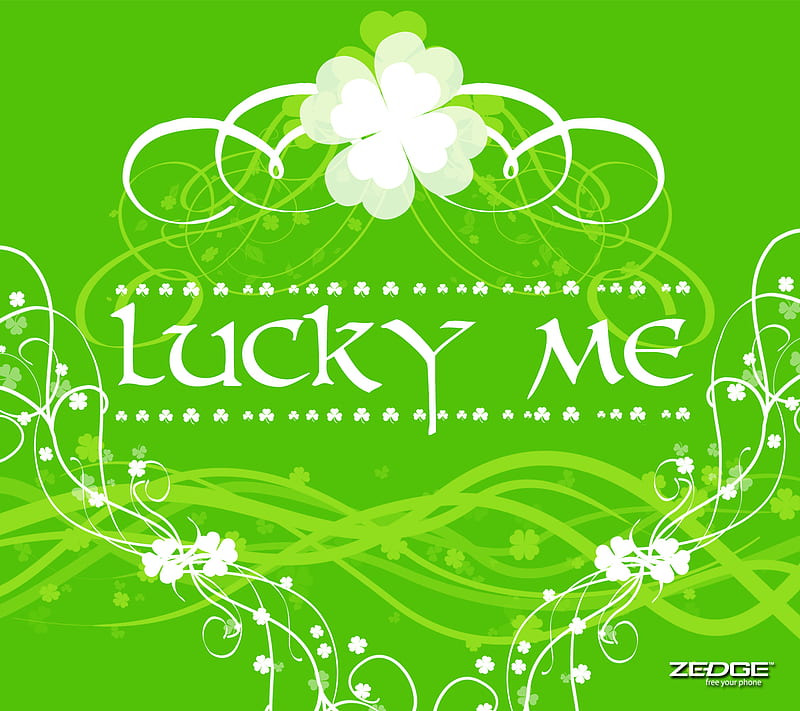 Lucky Me, beer, fun, green, holiday, ireland, irish, party, zpaddys, HD wallpaper
