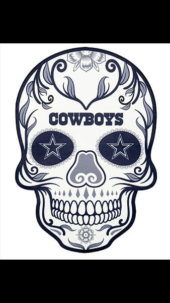 Skull Mascot Football Svg, Football Team Svg, Dallas Cowboys