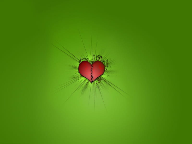 Heartbreak, 1024, break, 768, heart, HD wallpaper