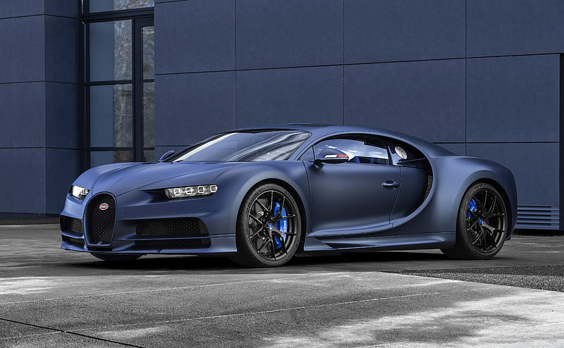 Bugatti chiron sport, silver, supercars, side view, Vehicle, HD ...