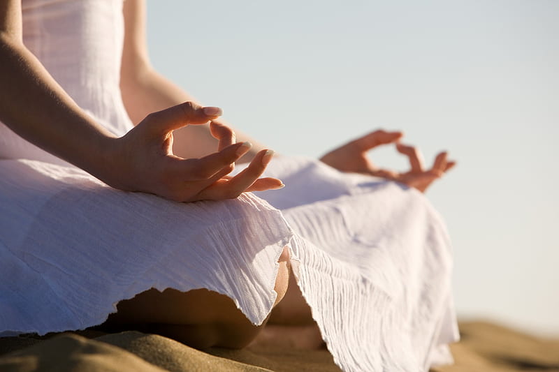 yoga, peaceful, inner, meditation, HD wallpaper