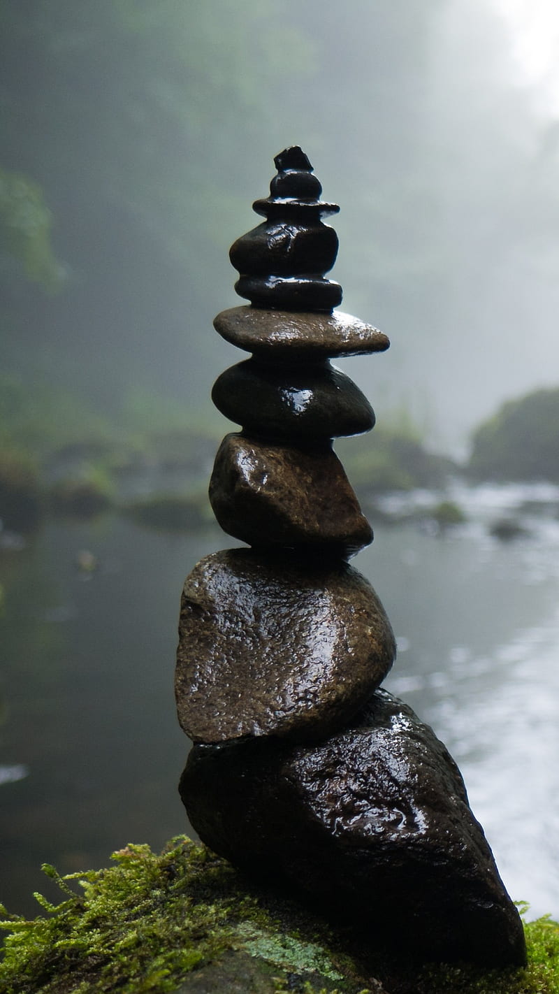 Balancing Stones - Nature , balancing stones, HD phone wallpaper
