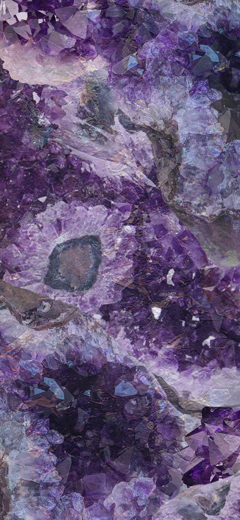 Mystical Purple, cave, crystal, geode, mage, mystic, power, stone, HD phone  wallpaper | Peakpx