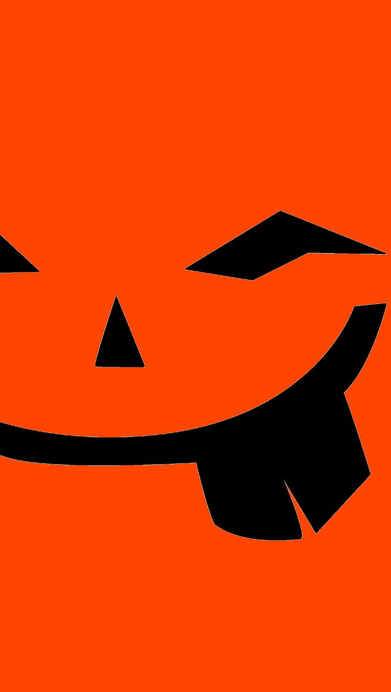 Pumpkin, abstract, ghost, halloween, orange, HD phone wallpaper | Peakpx