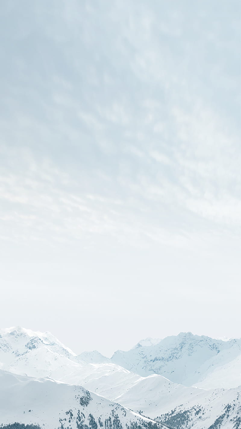 iOS-8-GM-, galaxy, ice, ios, mountain, snow, white, HD phone wallpaper