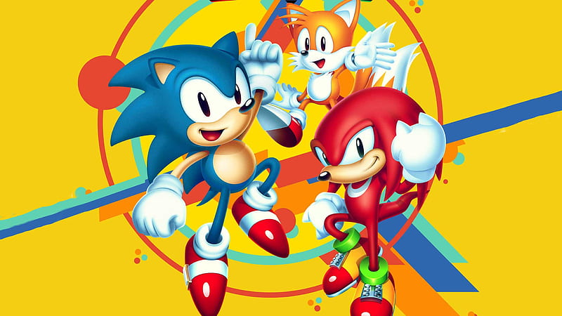 Knuckles the Echidna Miles Tails Prower Sonic the Hedgehog Sonic Mania, HD wallpaper