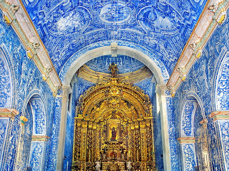 Untitled , portugal, sao lourenco dos matos church, algarve, HD wallpaper