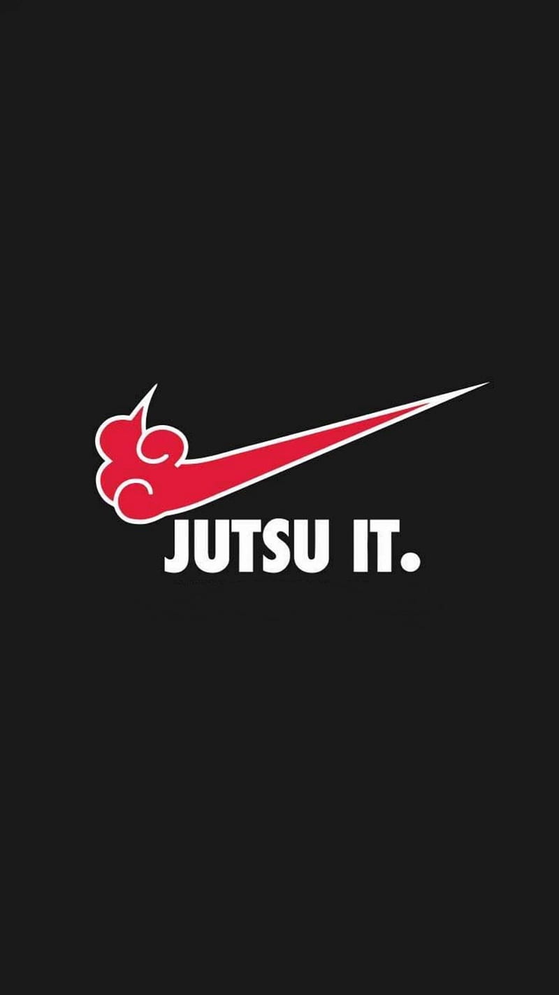Jutsu it, akatsuki, jutsu, nike, HD phone wallpaper