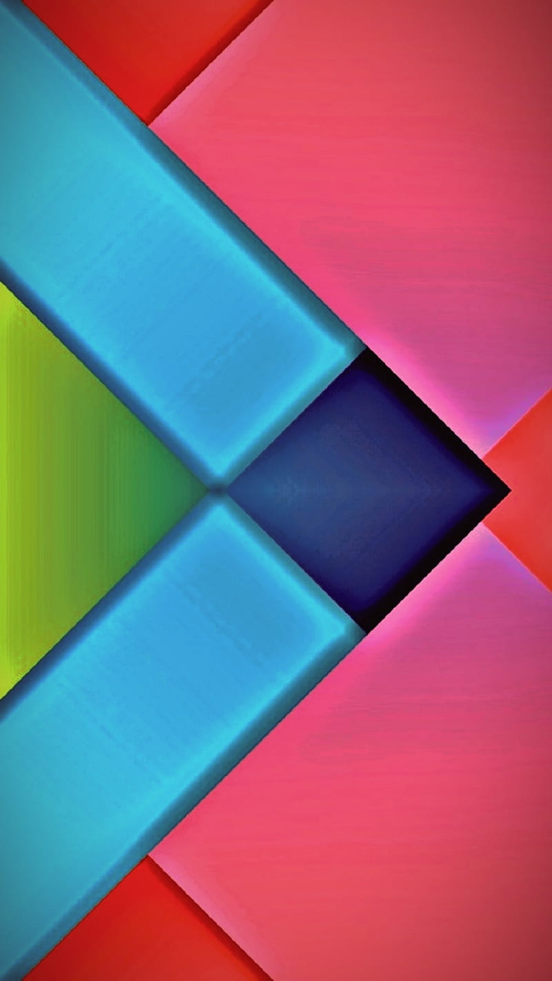 Material design 0140, abstract, android, colorful, geometric, graphic, modern, HD phone wallpaper