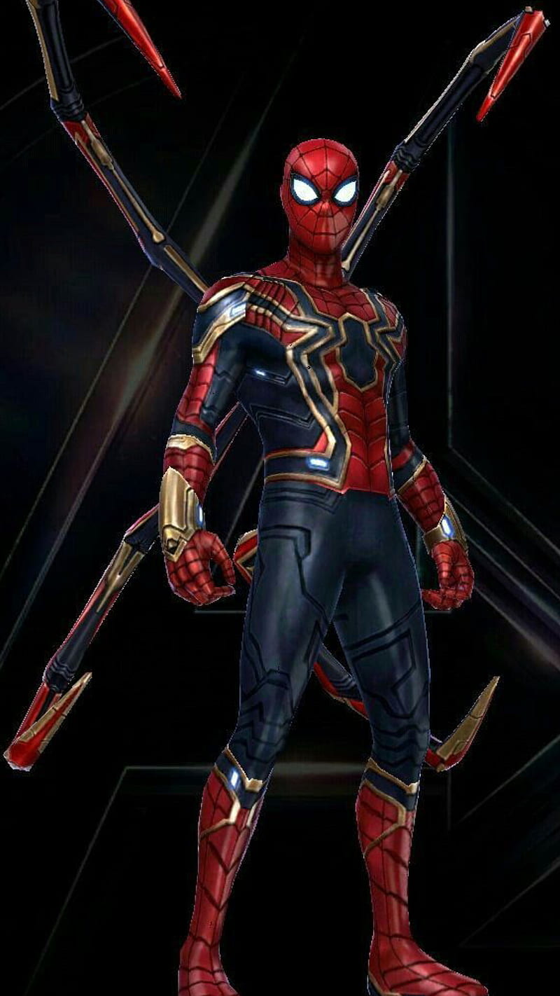 spiderman, hero, ifinity war, man, marvel, spider, super, HD phone wallpaper