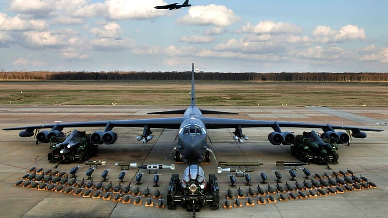Airplane, Aircraft, Military, Air Force, Boeing B 52 Stratofortress, Bombers, HD wallpaper