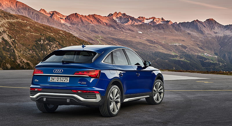 2021 Audi Q5 Sportback - Rear Three-Quarter, car, HD wallpaper | Peakpx